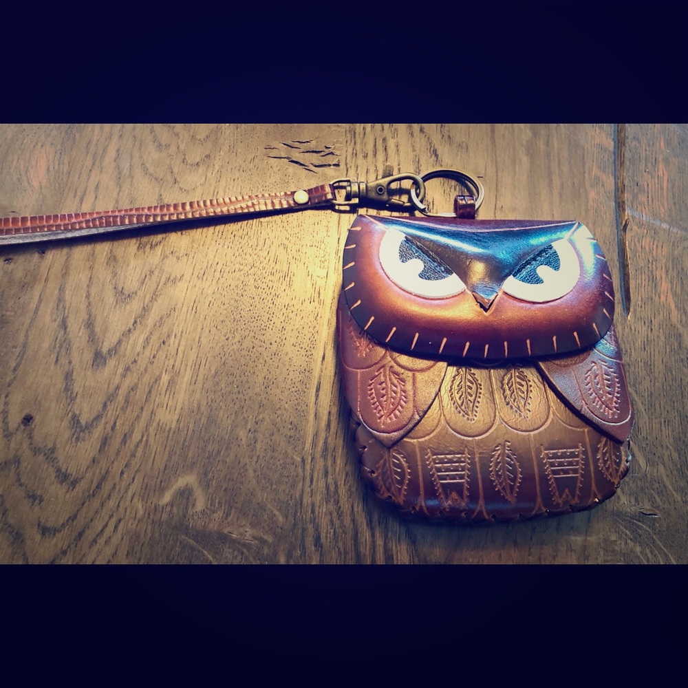 Brown Owl Coin Pouch